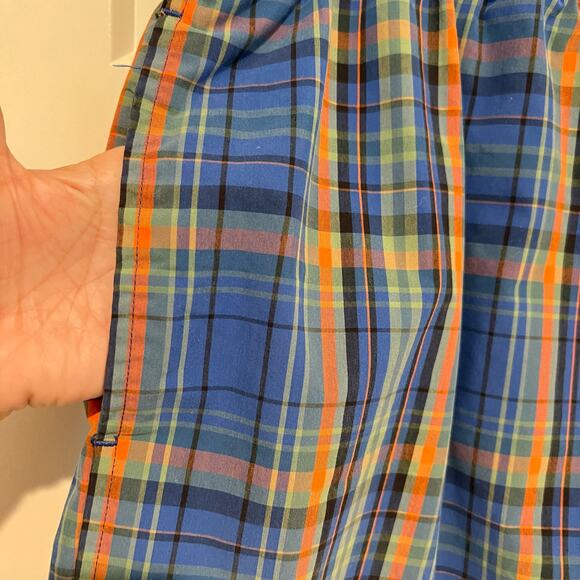 Polo Sport Ralph Lauren Swim Shorts Trunks Men’s XL Lined Plaid Blue Mul… - Picture 4 of 14